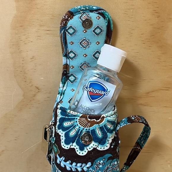 Vera Bradley Pouch Retired Java Blue Pattern - Picture 9 of 9